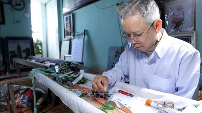 Gìn giữ hồn cốt nghề thêu truyền thống Minh Lãng