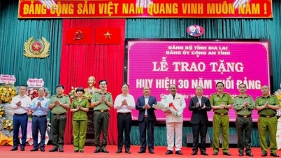 গিয়া লাই প্রাদেশিক পুলিশ বিভাগের পরিচালক ব্যাজ গ্রহণ করে সম্মানিত...