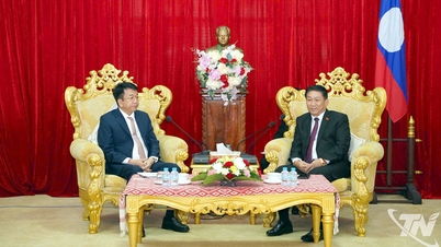 タイグエン省代表団がラオス人民民主共和国を訪問し、活動しました