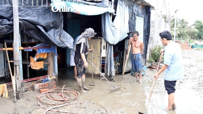 Các địa phương phía nam của tỉnh Khánh Hòa chủ động khắc phục hậu quả mưa lũ