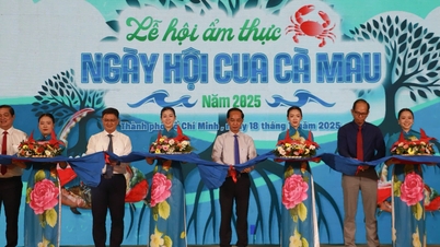 Khai mạc lễ hội ẩm thực cua Cà Mau ở TP.HCM: Ùn ùn thực khách tìm đến