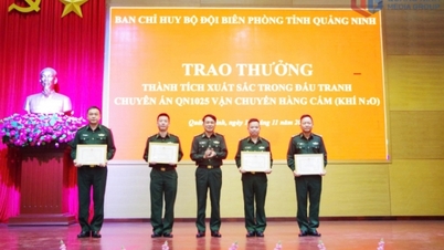 Khen thưởng tập thể, cá nhân thực hiện Chuyên án QN1025
