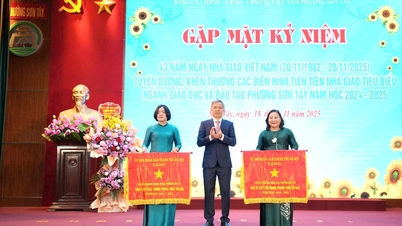 Sơn Tây tuyên dương, khen thưởng 19 tập thể, cá nhân của ngành Giáo dục