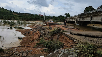 داک لک: کشیدن کابل‌ها برای نجات مردم در بحبوحه سیل، تخلیه فوری ۲۰۰ نفر از افراد منزوی