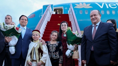 Prim-ministrul Sifi Ghrieb s-a deplasat la aeroport pentru a-i întâmpina pe prim-ministrul Pham Minh Chinh și pe soția sa, aflați într-o vizită oficială în Algeria.