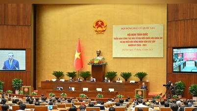 Nationale conferentie om de richtlijn van het Politbureau te verspreiden en verkiezingswerk te ontplooien: Deel 1: Klanken van de verkiezingsdag