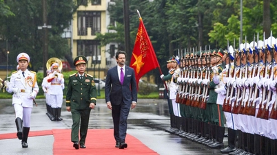 General Phan Van Giang, Slovakya Başbakan Yardımcısı ve Savunma Bakanı'nı karşıladı ve görüştü.