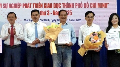 Avisen Tuoi Tre vant andreprisen for å ha skrevet om utdanning i Ho Chi Minh-byen i 2025.