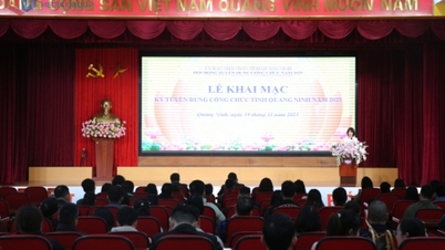 פתיחת בחינת הגיוס לשירות המדינה במחוז קוואנג נין לשנת 2025