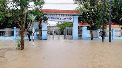 Kraftigt regn och översvämningar, elever i Gia Lai har inte skolan tills vidare