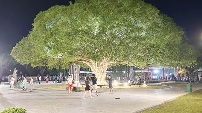 Farbton hin zu grüner Stadt