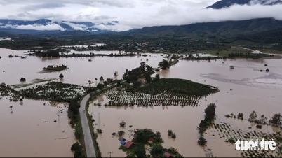 Floods and landslides cause traffic jams on many roads in Dak Lak.