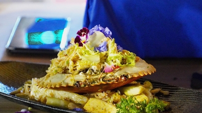 Festín culinario: Más de 100 deliciosos platos de cangrejo de Ca Mau que combinan ingredientes de 34 provincias y ciudades