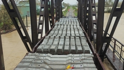 Continuar enviando trenes de carga para "evitar el desplazamiento" de dos puentes ferroviarios en Dieu Tri