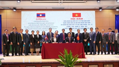 Meer dan 3.000 Laotiaanse mensen kwamen naar de provincie Dien Bien voor medisch onderzoek en behandeling.