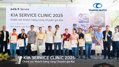 THACO AUTO triển khai chuỗi sự kiện chăm sóc khách hàng “Kia Service Clinic 2025”