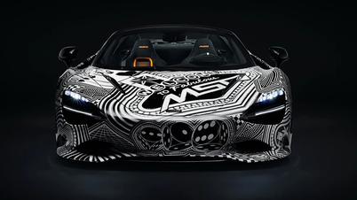 लास वेगास से प्रेरित अनोखी मैकलारेन 750S स्पाइडर सुपरकार