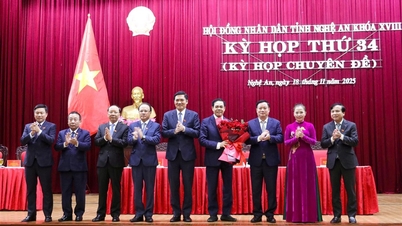 Comrade Vo Trong Hai was elected to hold the position of Chairman of the Provincial People's Committee for the 2021-2026 term.