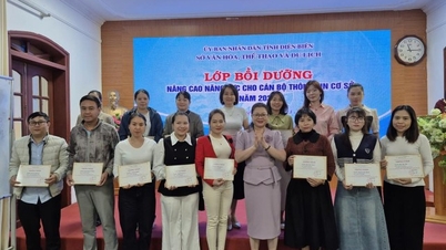 Bế mạc các Lớp bồi dưỡng, nâng cao năng lực cho cán bộ thông tin cơ sở năm 2025