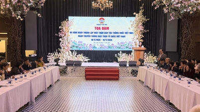 Tọa đàm kỷ niệm 95 năm Ngày truyền thống Mặt trận Tổ quốc Việt Nam