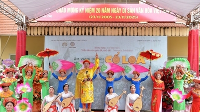 Trưng bày nhiều tư liệu quý về di sản văn hóa phi Cổ Loa”