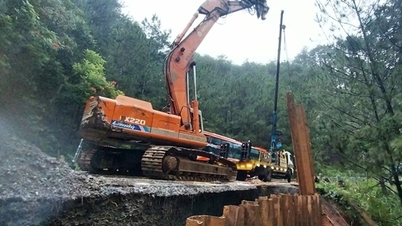 فوراً بر رانش زمین در گردنه میموسا، دا لات غلبه کنید