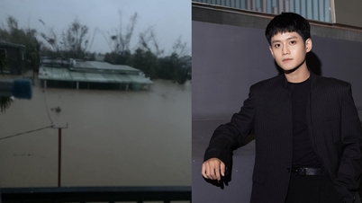 Diễn viên Đình Khang 'Mưa đỏ' cầu cứu vì cha mẹ mắc kẹt trong vùng lũ