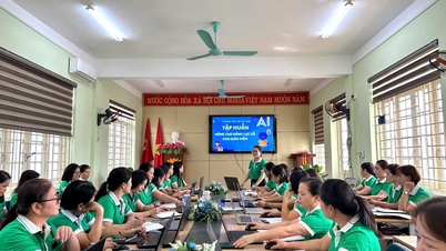 Thuc Phan Ward ส่งเสริมรูปแบบการระดมพลอย่างมีทักษะในการเปลี่ยนแปลงการศึกษาสู่ระบบดิจิทัล