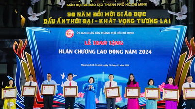 TPHCM vinh danh nhà giáo tiêu biểu qua 50 năm đổi mới giáo dục