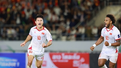 Het Vietnamese team versloeg Laos met 2-0: Tuan Hai overschaduwde Tien Linh