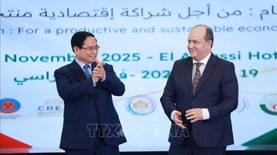 팜 민 찐 총리와 알제리 총리가 베트남을 방문 - 알제리 경제 포럼