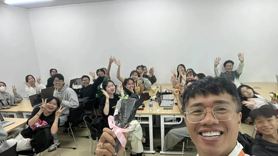 MC Quoc Binh berichtet über die Möglichkeit, in den Lehrerberuf einzusteigen.