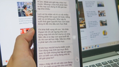 Moeder raakte midden in de nacht in paniek en liet haar kind stoppen met leren omdat hij AI gebruikte om zijn huiswerk te maken.