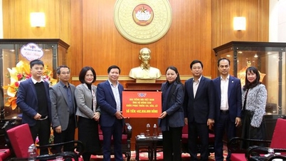 中央救援動員委員会を通じて洪水被災者を支援するために1兆3,870億ドン以上が登録された。