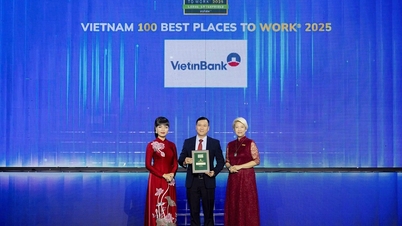 Ocenění VietinBank v žebříčku 100 nejlepších pracovišť ve Vietnamu v roce 2025