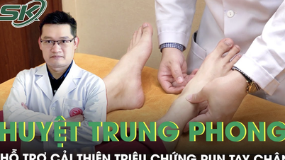 Hướng dẫn cách bấm huyệt trung phong giảm run tay chân