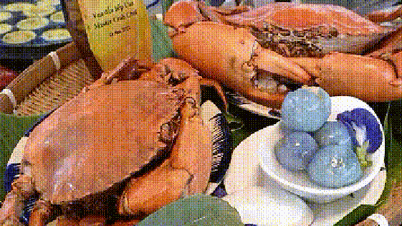 ΑΠΟΣΠΑΣΜΑ: Επιδόρπιο με καβούρι και ελκυστικά πιάτα από τις σπεσιαλιτέ με καβούρι Ca Mau