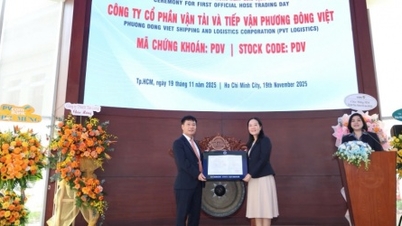 PVT Logistics byla oficiálně kótována na HoSE v obchodní seanci 19. listopadu