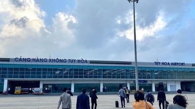 Letiště Tuy Hoa bylo dnes, 20. listopadu, dočasně pozastaveno od 10:00 do půlnoci.
