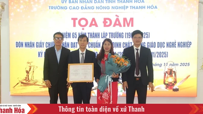 Convertir el Colegio Agrícola de Thanh Hoa en una escuela de alta calidad