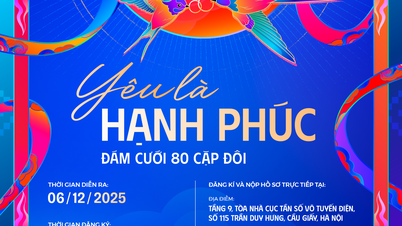 “COUPLE DAY - LOVE IS HAPPINESS”: Special activity for 80 couples at Vietnam Happy FEST 2025