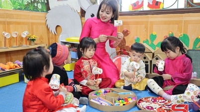 Estimulando o pensamento criativo em crianças em idade pré-escolar.