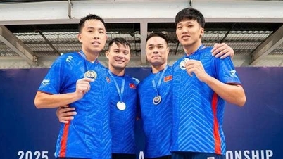 Vietnams dykkerlag rangerte som nummer én totalt i Sørøst-Asia-mesterskapet i 2025