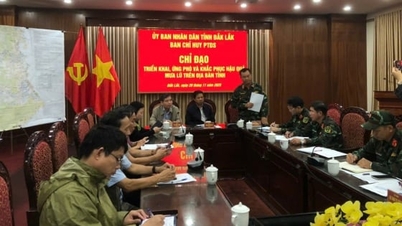 Dak Lak készen áll arra, hogy helikoptereket használjon az elszigetelt árvíz sújtotta területek megmentésére.