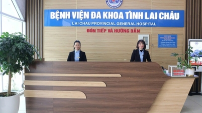 Rumah Sakit Umum Provinsi Lai Chau mempromosikan pembangunan model Fasilitas Medis Hijau - Bersih - Indah