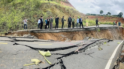 Phó Bí thư Tỉnh ủy Lâm Đồng Bùi Thắng trực tiếp kiểm tra, chỉ đạo ứng phó sạt lở, ngập lụt tại Tân Hà Lâm Hà
