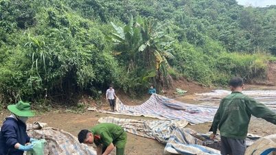 قامت بلدية فوك تو لام ها بإجلاء السكان بشكل استباقي بسبب ارتفاع منسوب مياه النهر.