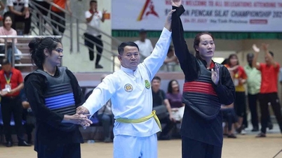 تم منح 36 رياضيًا ومدربًا ميدالية العمل.