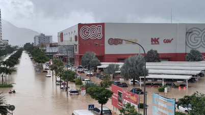 カインホア省：屋根まで浸水、多くの世帯が緊急避難を余儀なくされる