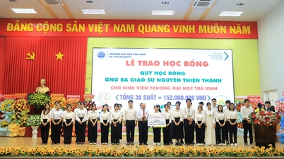 Trường ĐH Trà Vinh trao 200 suất học bổng trị giá hơn 1 tỉ đồng
